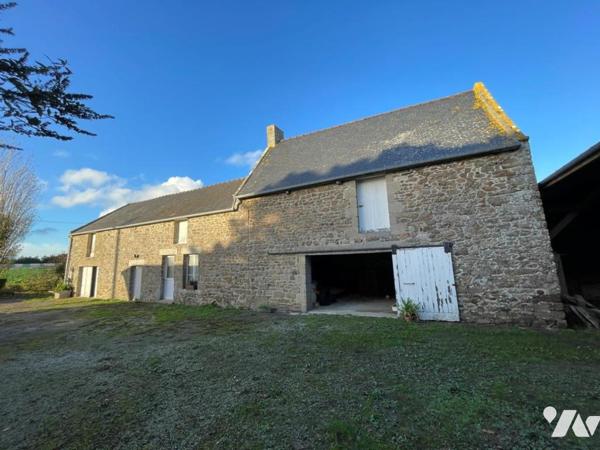 Entre SAINT MALO et CANCALE - Maison / Ferme T5 de 117m² avec nombreuses annexes sur 2,5ha de terre.