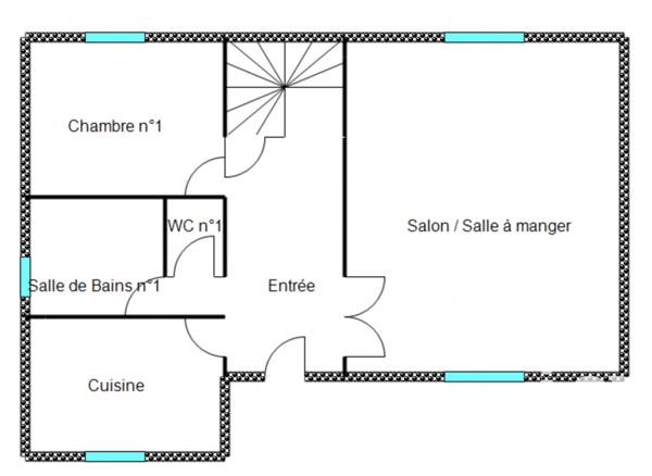 Maison à vendre 5 pièces 120 m² Saint-Hilarion
