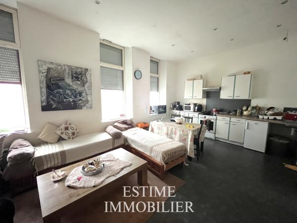 LILLE MOULINS IMMEUBLE DE RAPPORT PROXIMITE METRO