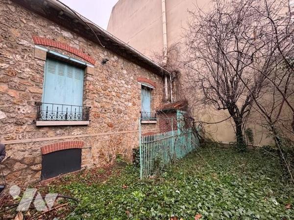 ASNIERES SUR SEINE - AVENUE D'ARGENTEUIL - MAISON 6 PIECES + GRAND JARDIN