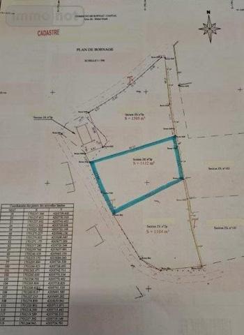 Terrain à Batir à vendre à Roffiac dans le Cantal (15100), ref : 044/852