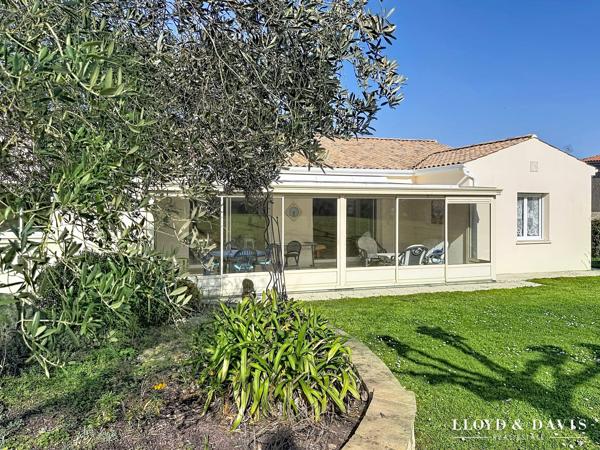 Meschers centre : Maison plain-pied 144 m², 3 chambres, 1500 m² de terrain