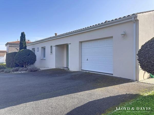 Meschers centre : Maison plain-pied 144 m², 3 chambres, 1500 m² de terrain