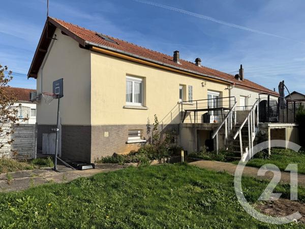 Maison à vendre  4 pièces - 80,77 m2 JARNY - 54