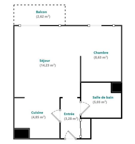 Appartement à vendre 2 pièces 37 m² Paris 15
