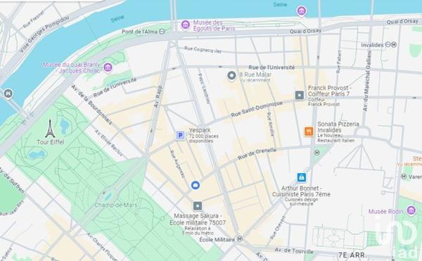 Restaurant à vendre 120 m² Paris 7