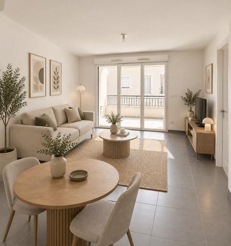 Appartement TOULON 38.56 m²