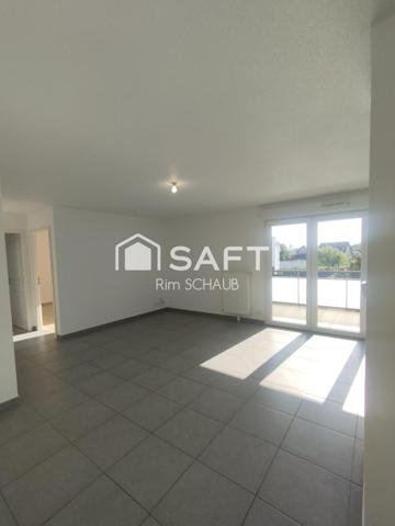 À VENDRE – Superbe et moderne appartement 3 pièces lumineux à Kembs