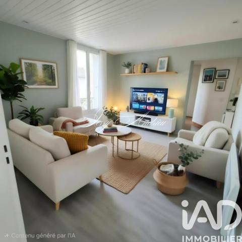 Appartement à vendre 3 pièces 55,04 m² Drancy