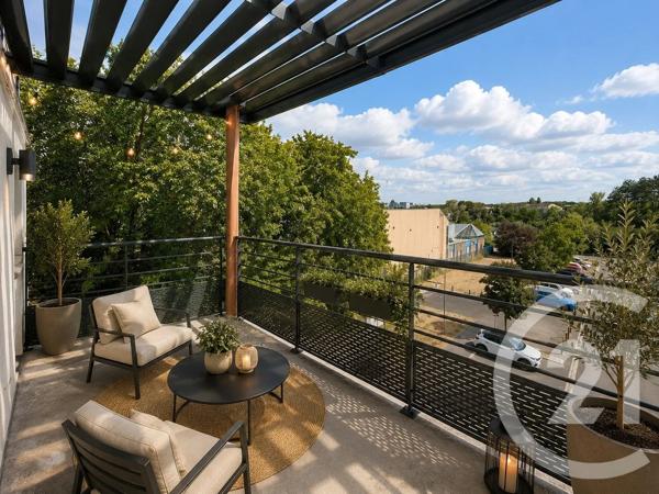Appartement F3 à vendre  3 pièces - 57,31 m 2   SAVIGNY LE TEMPLE  - 77