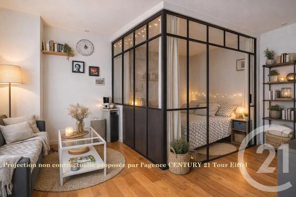 Appartement Studio à vendre  1 pièce - 20,42 m 2   PARIS  - 75005