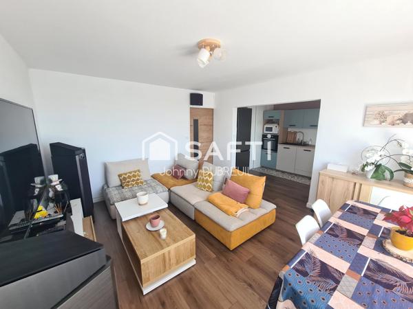 HYERES - Appartement T4 lumineux avec terrasse et vue dégagée