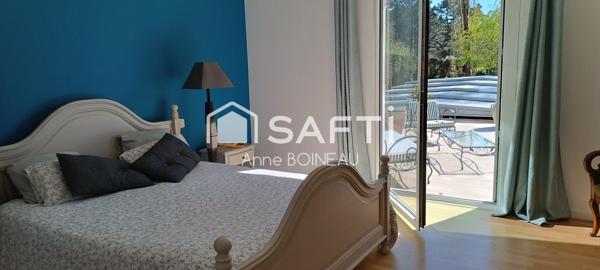 Grande villa familiale avec piscine – La Turballe (Coispéan)