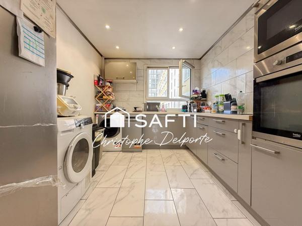 T3 lumineux avec balcon, cave et parking Graville