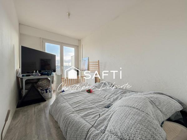 T3 lumineux avec balcon, cave et parking Graville