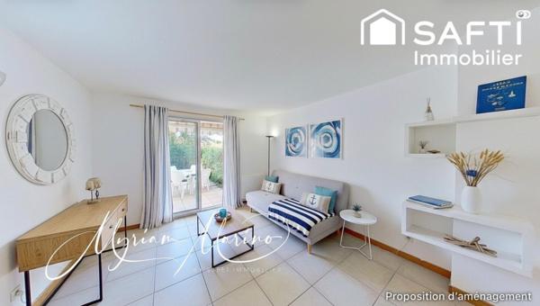 Achat duplex 3 pièces avec jardin – Plages à pied – Les Issambres