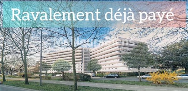 Appartement avec grand balcon et ravalement payé