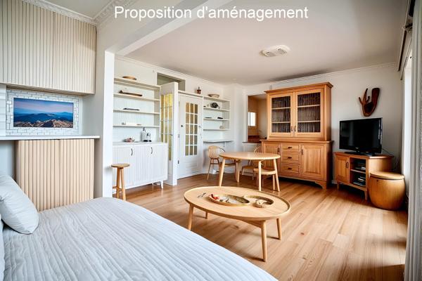 Appartement avec grand balcon et ravalement payé