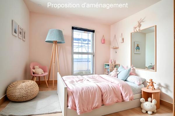 Appartement avec grand balcon et ravalement payé