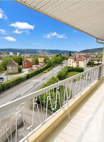 Appartement à vendre  4 pièces - 77,24 m 2   PONTARLIER  - 25