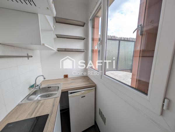 Studio avec terrasse sans vis à vis