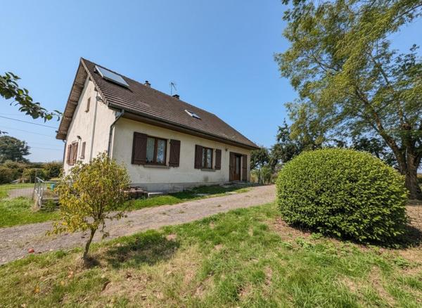 “LA FAMILIALE” – Maison 6 pièces sur sous-sol total avec grand terrain sans vis-à-vis à Gournay-en-Bray