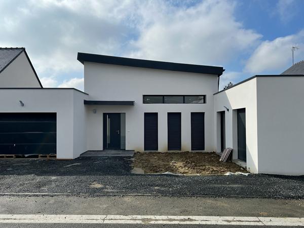 Maison neuve à vendre à St Melaine sur Aubance de plain-pied 4 chambres sur un terrain de plus de 400m²
