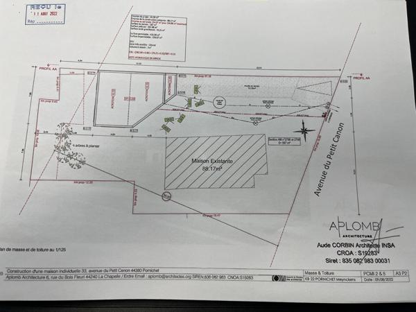 TERRAIN CONSTRUCTIBLE AVEC PERMIS ACCORDÉ ? SAINTE-MARGUERITE À PORNICHET