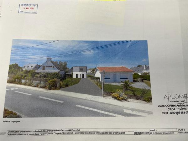 TERRAIN CONSTRUCTIBLE AVEC PERMIS ACCORDÉ ? SAINTE-MARGUERITE À PORNICHET