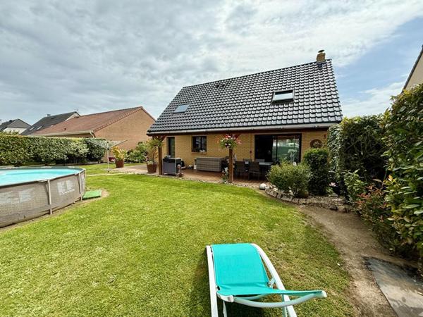 Maison individuelle,128M² au sol , 3 chambres, garage, jardin