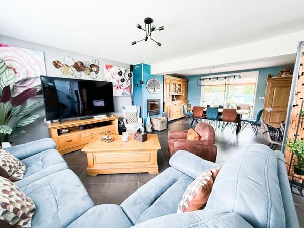 Maison individuelle,128M² au sol , 3 chambres, garage, jardin