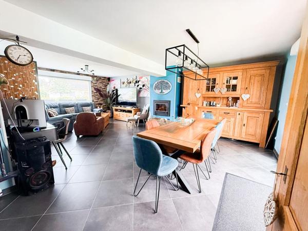 Maison individuelle,128M² au sol , 3 chambres, garage, jardin