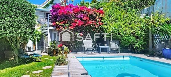 Marseille 13007- Maison 7 pièces -Garage- Vue mer