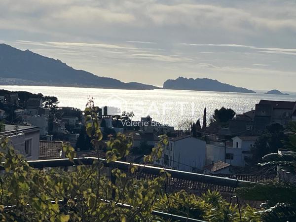 Marseille 13007- Maison 7 pièces -Garage- Vue mer