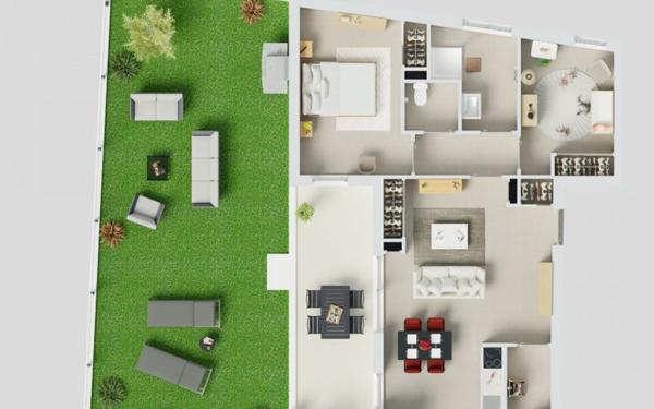 Appartement à vendre    3 pièces • 61,70 m2 Montfavet - Avignon