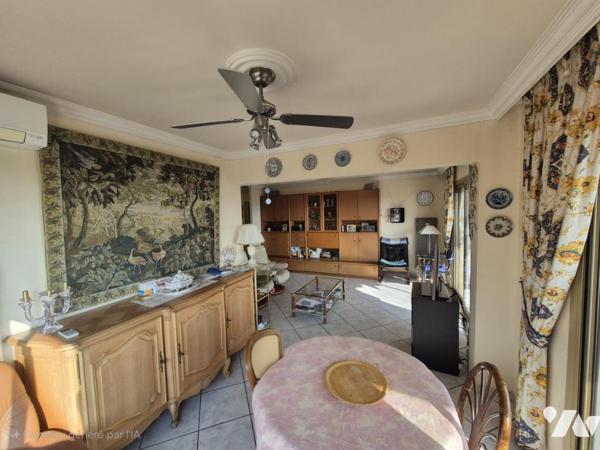 À vendre – Bel appartement 4 pièces avec terrasse vue mer et deux garages – Proche commodités