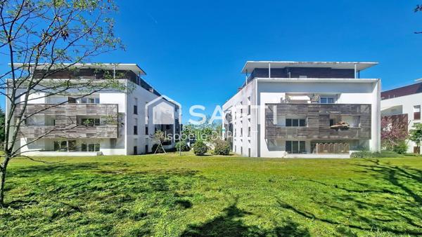 T2 balcon, parking, résidence sécurisée, ascenseur