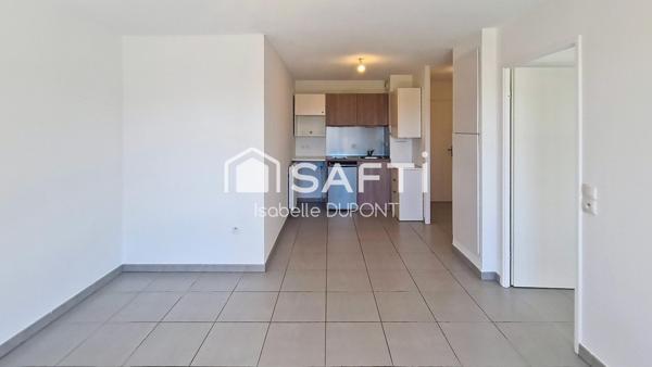 T2 balcon, parking, résidence sécurisée, ascenseur