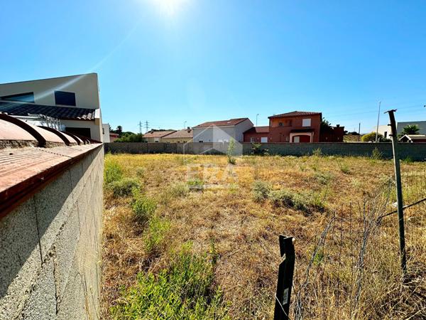À VENDRE Terrain viabilisé de 617 m² La Fauceille, Perpignan