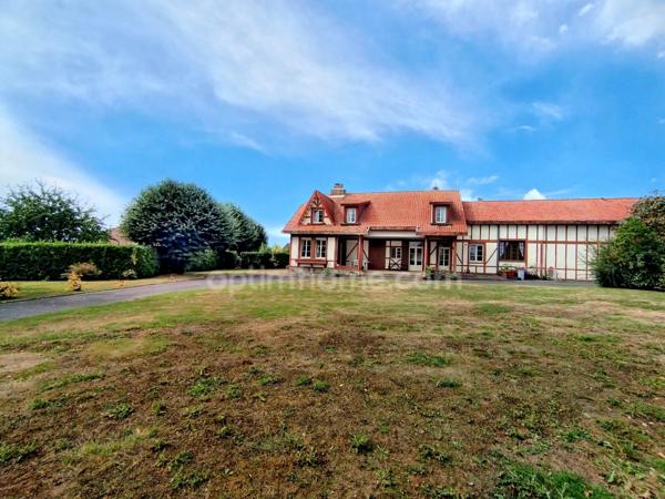 02100 NEUVILLE SAINT-AMAND - Maison de caractère au charme de l’ancien 332m2 - 4 chambres - Vie de plain-pied - Salle de réception 70 m² - Mezzanine - Grand garage
