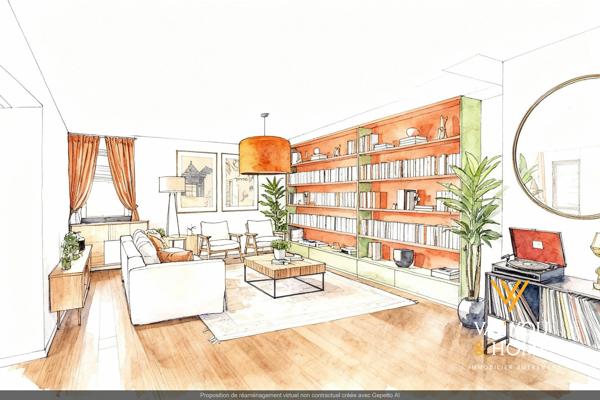 SOUS OFFRE - PLATEAU DE REZ DE JARDIN 79 M²