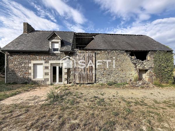Bâtisse en pierre à rénover – Courtils