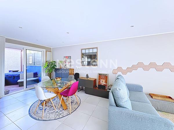 Villa contemporaine T5 de 105 m² avec terrasse, jardin & place de parking, Quartier Réveillon Narbonne 11100