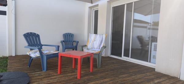 Maison T3 vendue louée – Royan – Jardin, terrasse et 2 stationnements