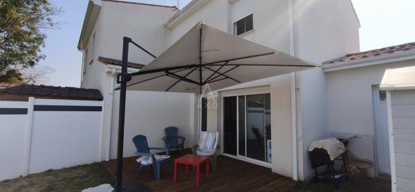 Maison T3 vendue louée – Royan – Jardin, terrasse et 2 stationnements