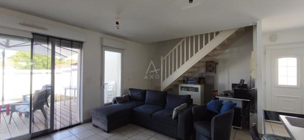 Maison T3 vendue louée – Royan – Jardin, terrasse et 2 stationnements