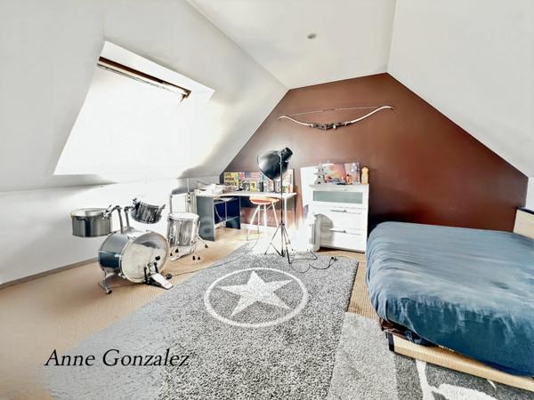 Saint Jean le Blanc, à 5 minutes d'Orleans dans un secteur privilégié et recherché à vendre grande maison familiale de 250 m2, 7 chambres, garage double, jardin clos avec piscine chauffée et abri