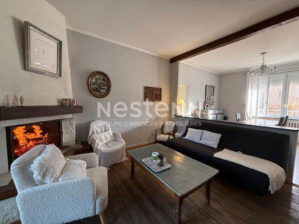 Maison Bron 5 pièces 4 chambres avec garage et sous-sol aménageable 115m2 habitable