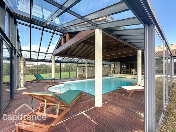 Propriété 12 pièces proche de THOUARS (79) un lieu d’exception.