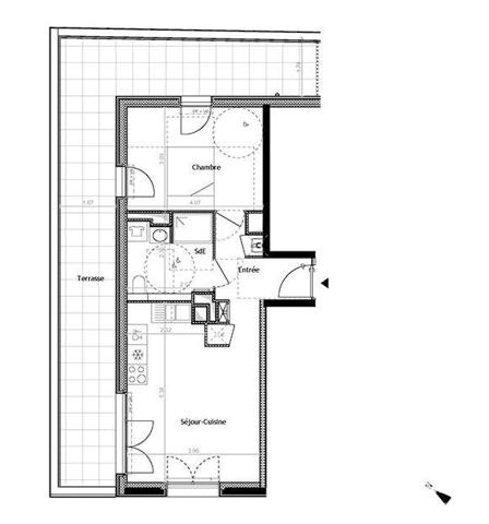 Appartement à vendre 2 pièces 45 m² Pontchâteau
